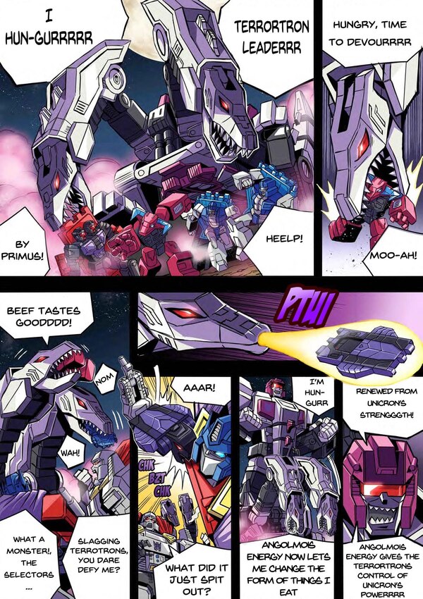 Transformers Translated Abominus   Terrorcons Manga Comic  (2 of 11)